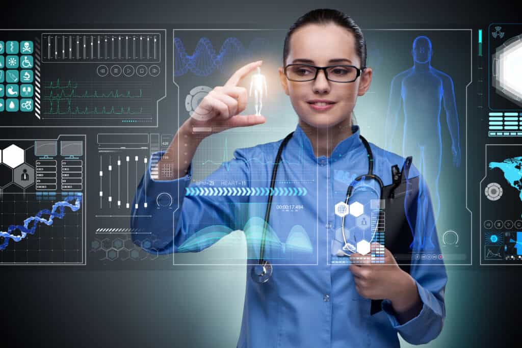 A futuristic concept of healthcare machine learning trends | WTT Solutions