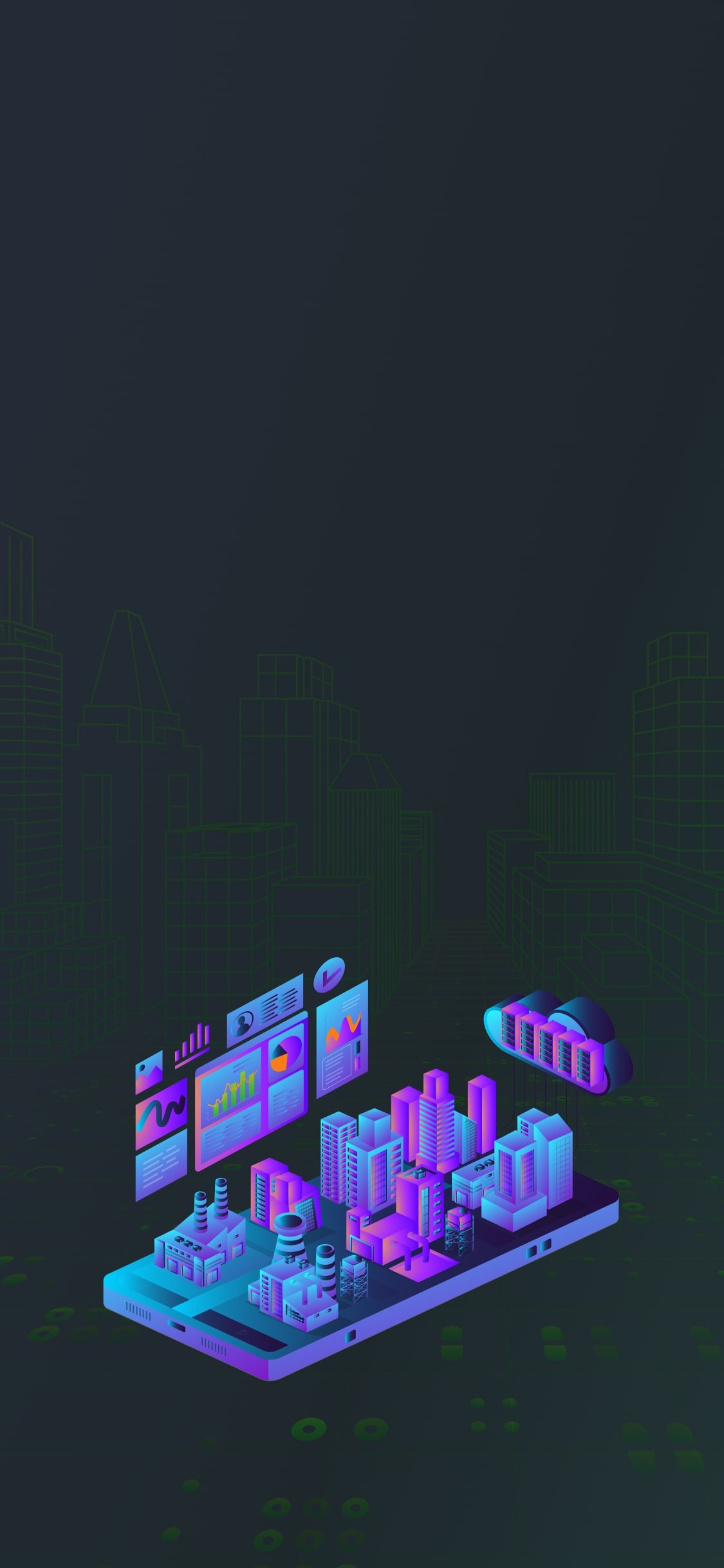 Enterprise software development solutions header background